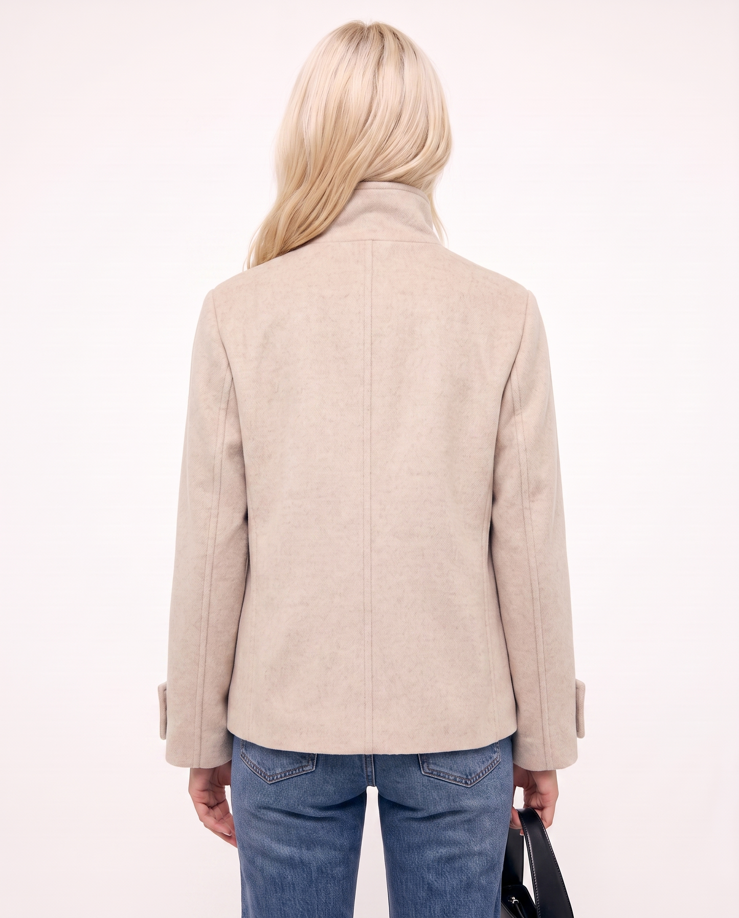 Dubbelknapp kavaj I Beige